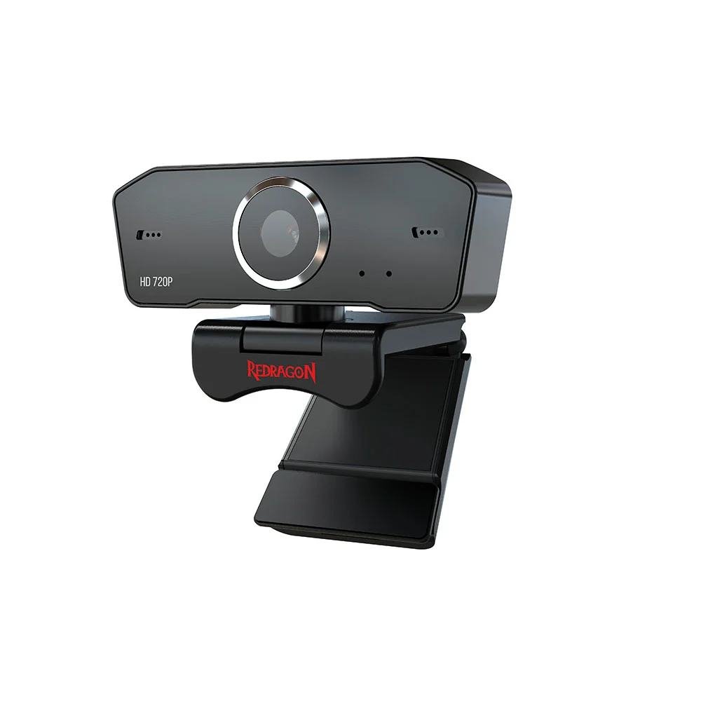 Imagem 4 de 5 do produto Webcam Gamer E Streamer Redragon Fobos 2, 720P, 2 microfones integrados - Gw600-1