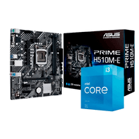 Kit Upgrade Intel Core I3 10105f / Placa-Mãe Asus Prime H510m-e