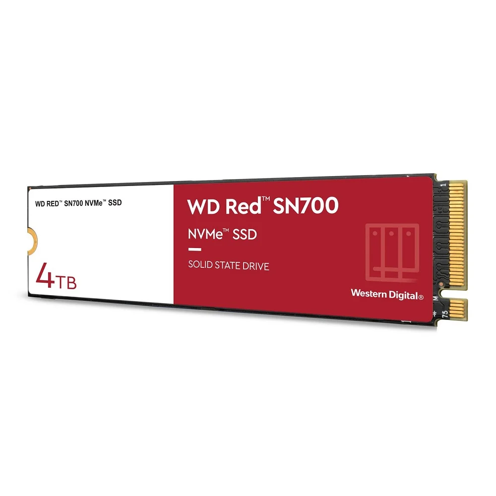 【中古完動品】WD Red SN700 4 TB SSDM2 Westerndigital Sn700 Red 4TB 3400MBs KaBuM
