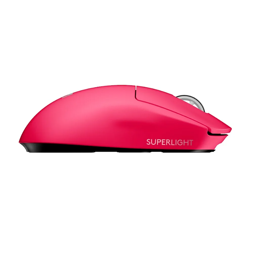 Imagem 5 de 5 do produto Mouse Gamer Sem Fio Logitech G Pro X Superlight - 25.600dpi - 5 Botões - 1ms - Rosa - 910-005955