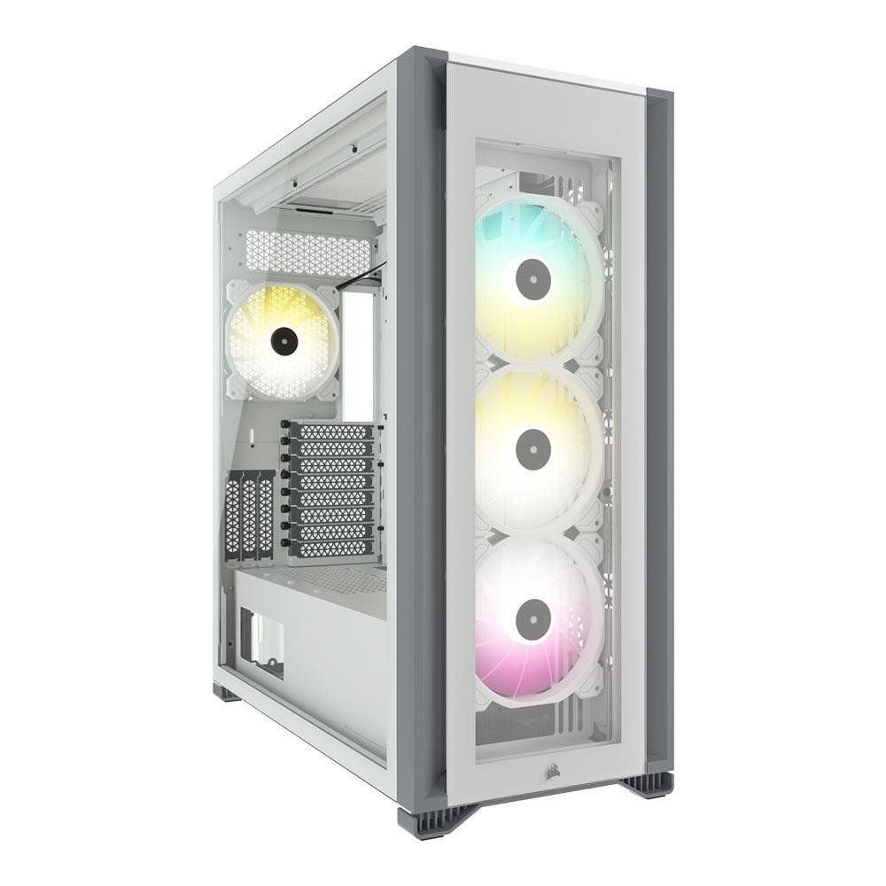 CORSAIR iCUE 7000X RGB（川端） Gabinete Corsair Icue 7000x ArGB Branco KaBuM