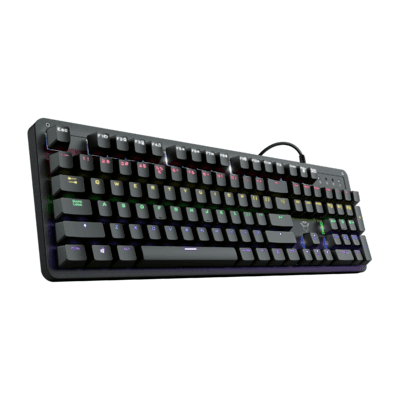 Teclado Mecânico Gamer Mazz Gxt 863 RGB Trust