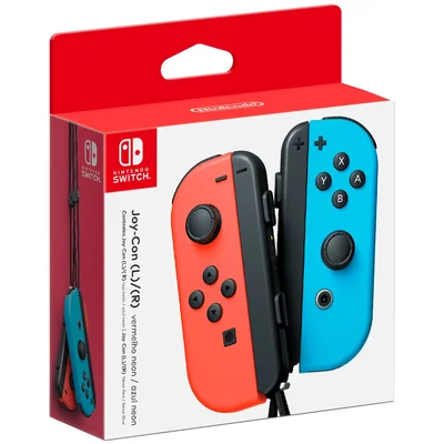Controle Sem Fio Nintendo Switch Joycon Lr KaBuM