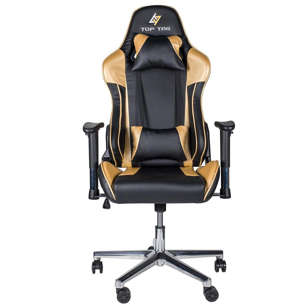Cadeira Gamer Preto E Marrom Top Tag - Hs031i