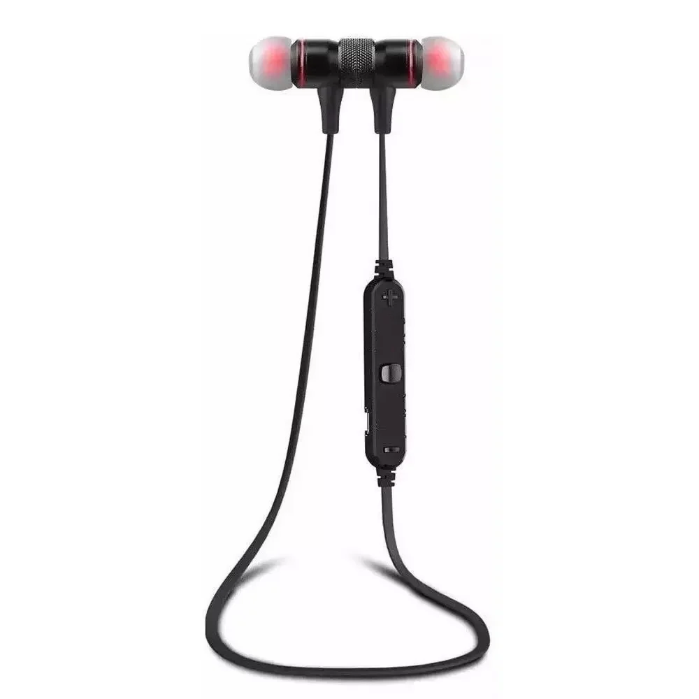 Fone De Ouvido Esportivo Kaidi Kd901 Preto Sem Fio Bluetooth Earphone Sports Premium