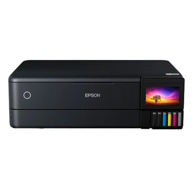 Impressora Multifuncional Epson Ecotank L8180 Fotográfica Colorida Wi-fi Usb Visor Lcd 110v - Preto