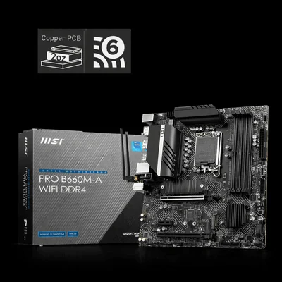 Placa Me Msi Pro B660ma KaBuM
