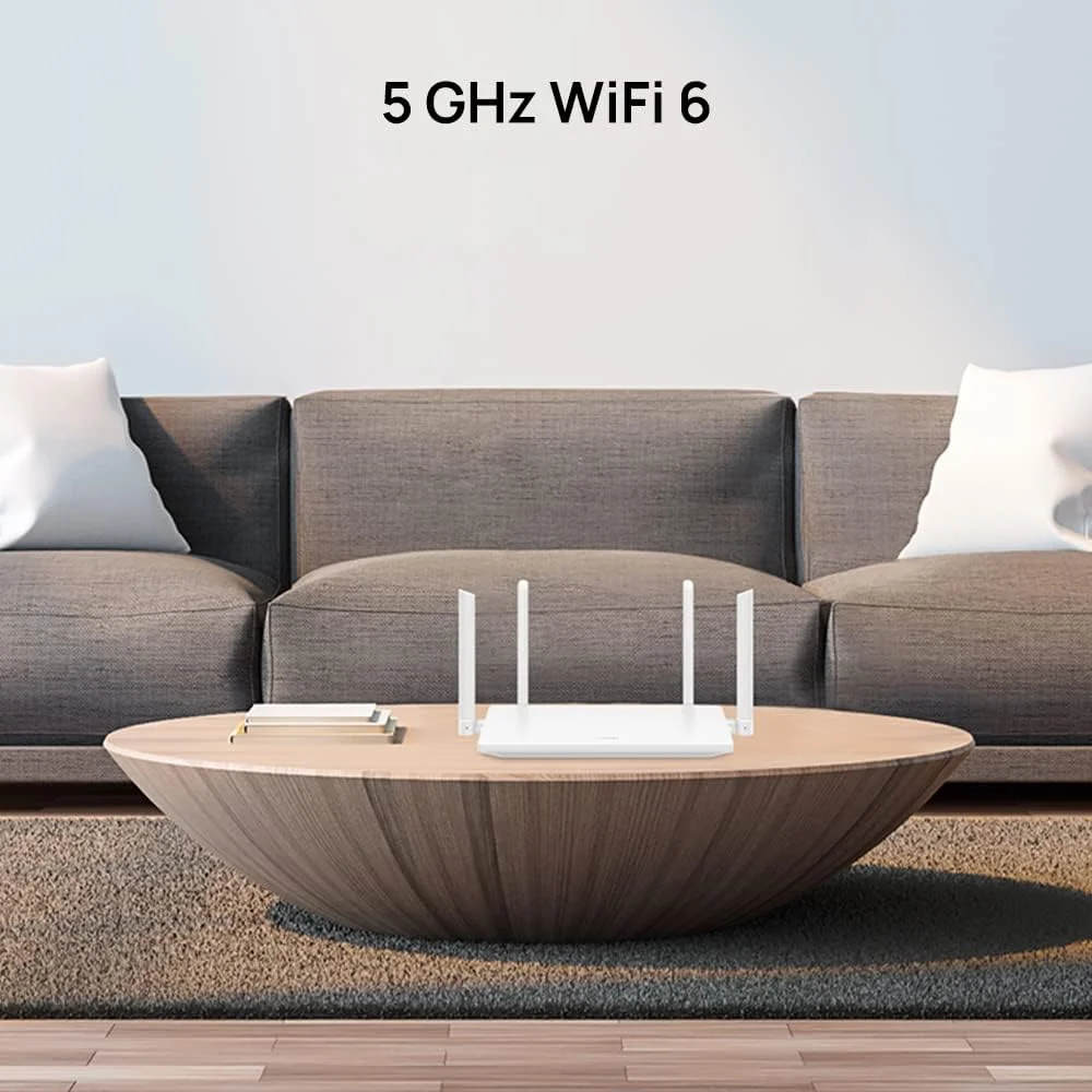 Imagem 2 de 5 do produto Roteador Wireless Huawei AX2S, Wi-Fi 6, Ax1500 MB/s, Dual Band, 4 Antenas - Ws7000
