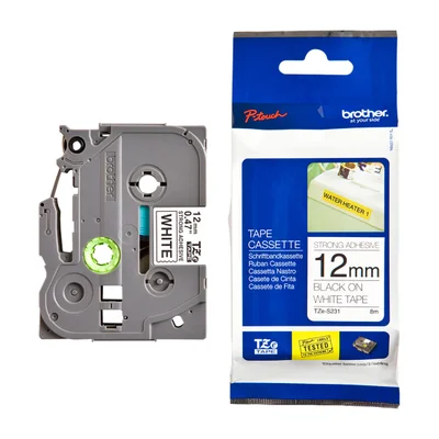Fita Laminada Brother, Para Rotulador, 12mm - TZES231