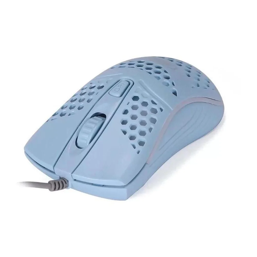 Imagem 2 de 4 do produto Mouse Óptico Usb 2.0 Com Fio Pra Computador Knup Kp-mu010 1000 Dpi Azul