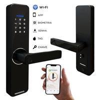 Fechadura Digital Primebras Biometrica Smart Rio, Wi-fi