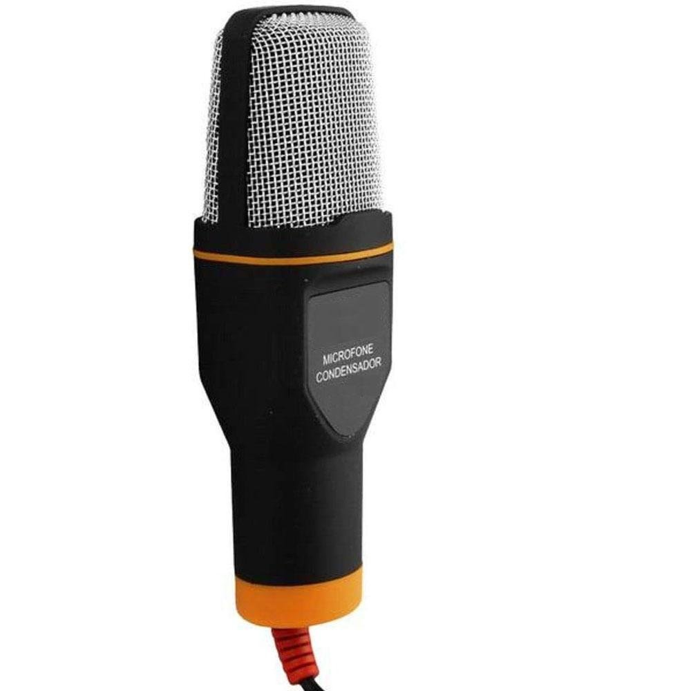 Microfone Condensador Com Tripe Knup Kp916 KaBuM