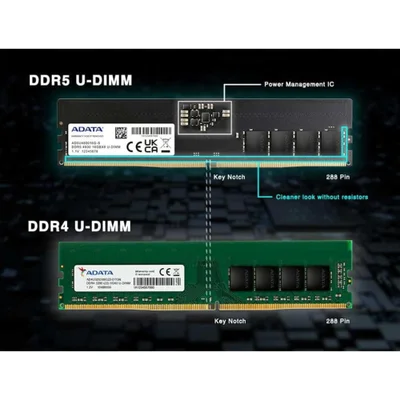 Memória Adata 8GB DDR5 4800mhz KaBuM