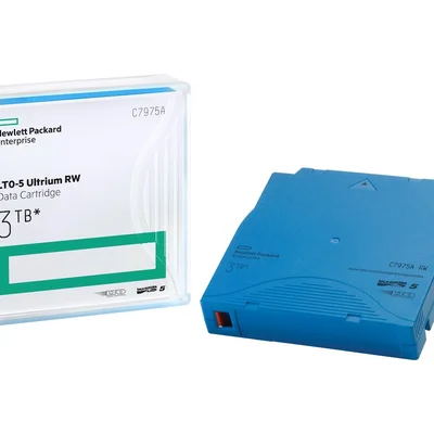 Cartucho De Dados HP Enterprises, 3TB, LTO-5, Ultrium RW, Azul Claro, 1.5TB/3.0TB - C7975A