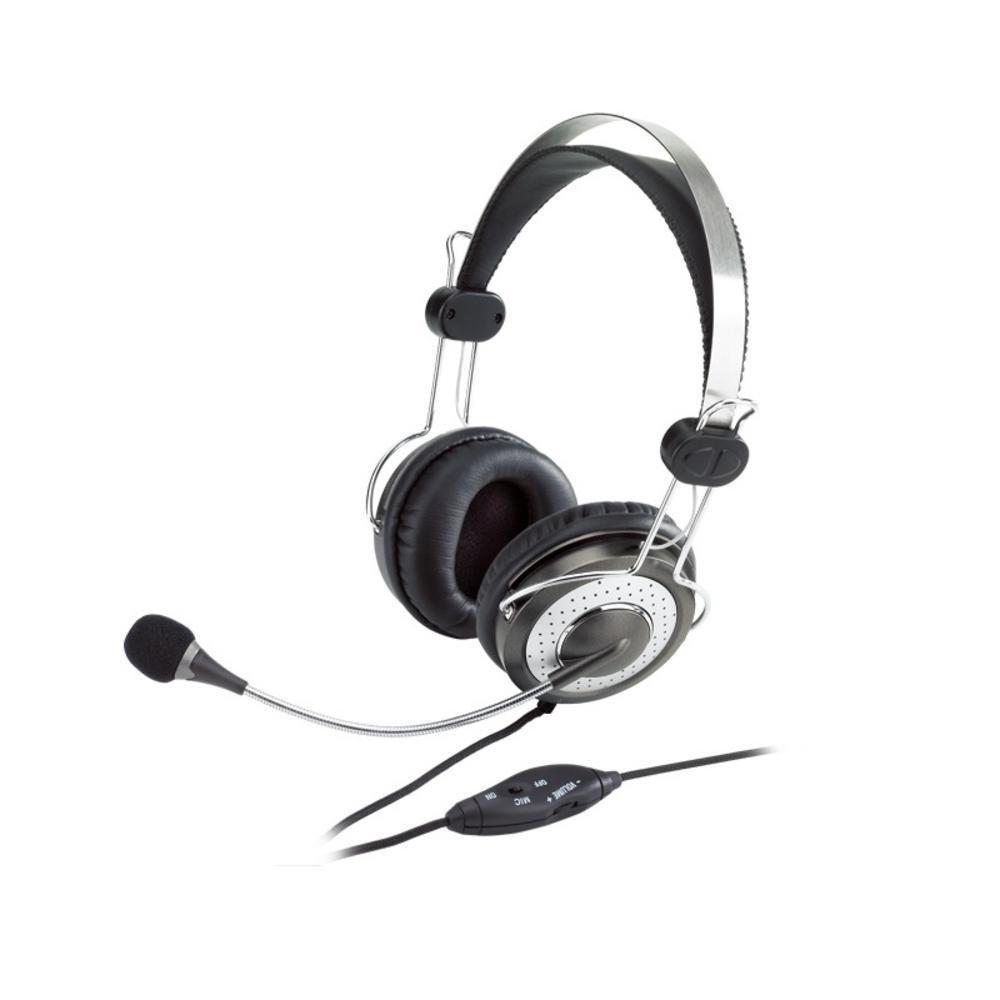 Fone de Ouvido Headset Arco Ajustavel Genius Hs-04s