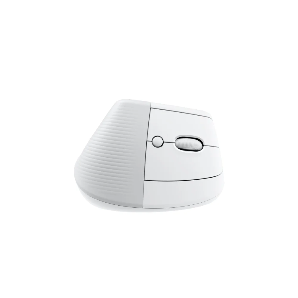 Imagem 2 de 5 do produto Mouse Sem Fio, Logitech, Bluetooth, USB, Logi Bolt, Vertical Lift - Branco