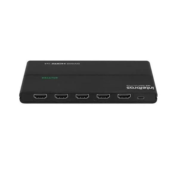 Imagem 3 de 5 do produto Divisor HDMI Intelbras, Vex 3004 Splitter, 1x4, Preto - 4780043