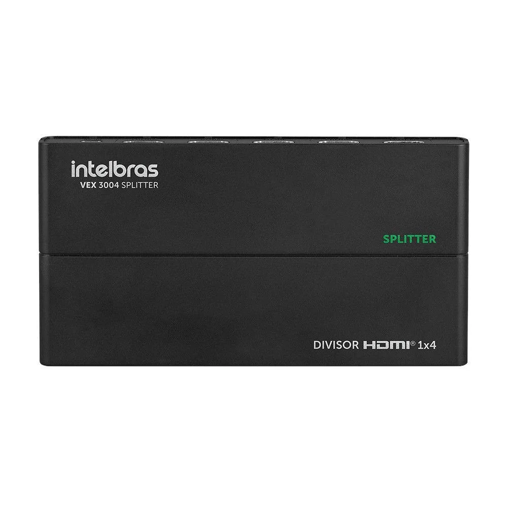 Imagem 5 de 5 do produto Divisor HDMI Intelbras, Vex 3004 Splitter, 1x4, Preto - 4780043