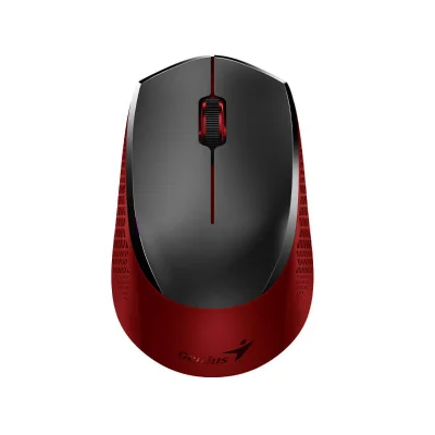 Mouse Genius Nx-8000s, Wireless, 1200 DPI, 3 Botões, Vermelho - 31030025404