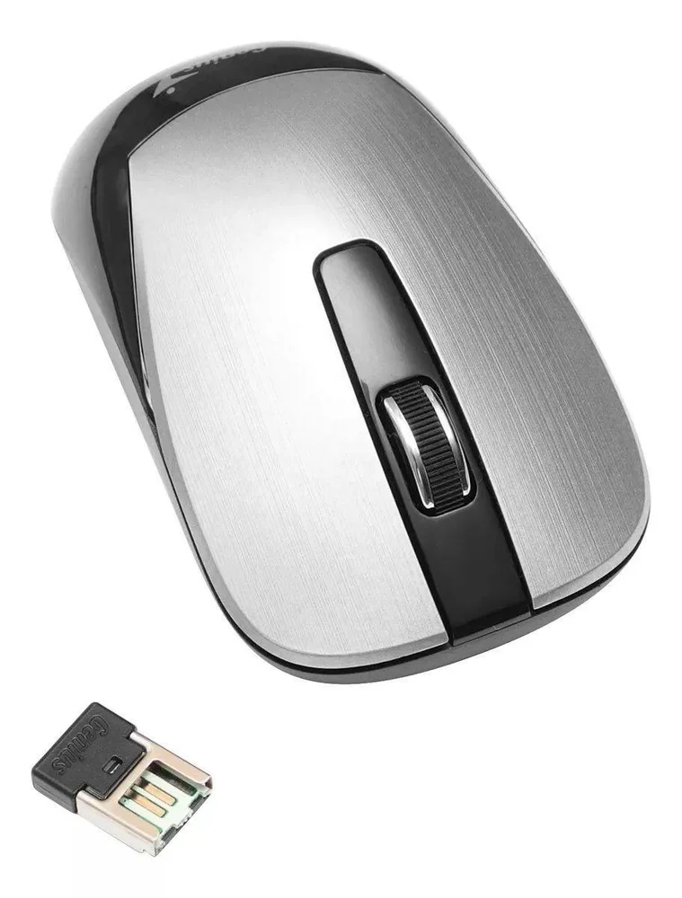 Imagem 4 de 5 do produto Mouse Genius Nx-7015 Wireless, 1200 DPI, 3 Botões, Prata - 31030019410