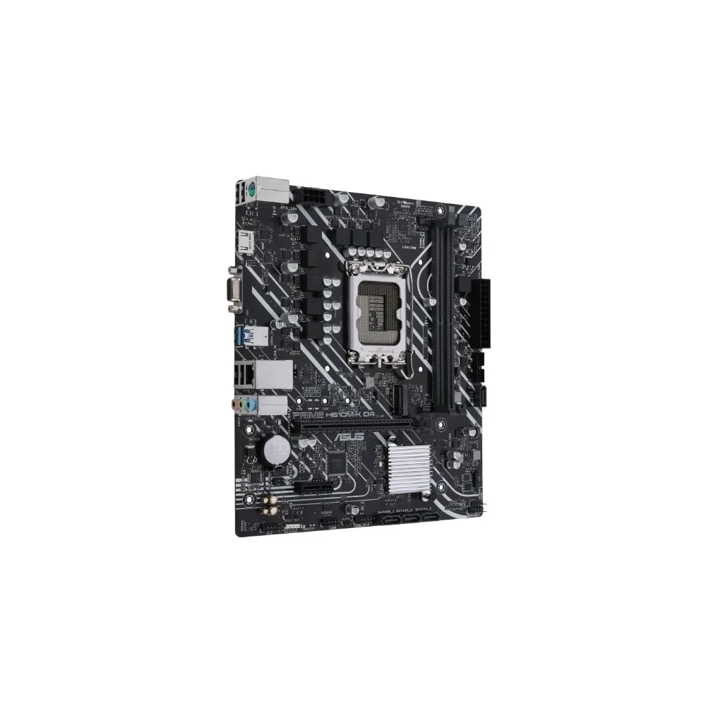 Imagem 2 de 5 do produto Placa-Mãe Asus Prime H610M-K D4, Intel LGA 1700, mATX, DDR4, HDMI e VGA, M.2, USB 3.2 -90MB1A10-M0EAY0