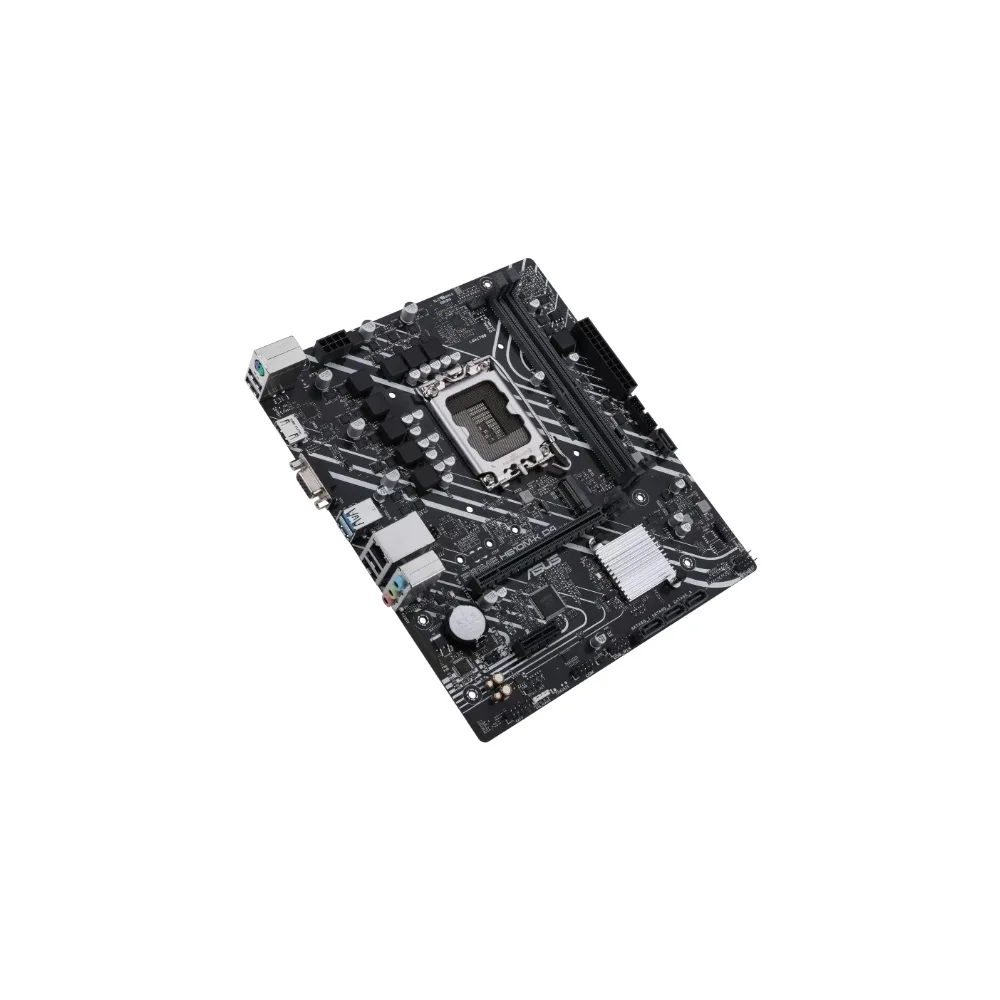 Imagem 3 de 5 do produto Placa-Mãe Asus Prime H610M-K D4, Intel LGA 1700, mATX, DDR4, HDMI e VGA, M.2, USB 3.2 -90MB1A10-M0EAY0