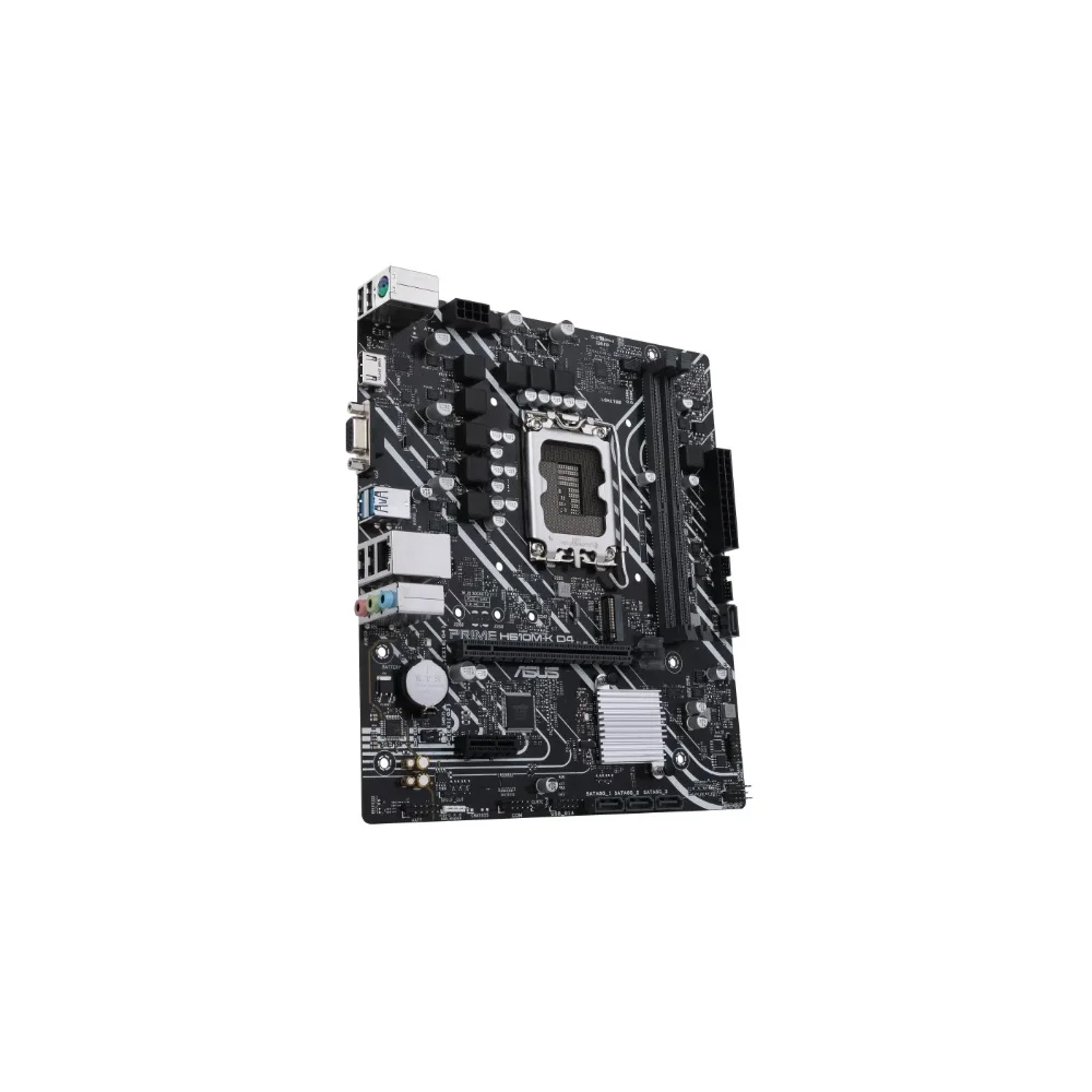 Imagem 5 de 5 do produto Placa-Mãe Asus Prime H610M-K D4, Intel LGA 1700, mATX, DDR4, HDMI e VGA, M.2, USB 3.2 -90MB1A10-M0EAY0