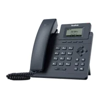 Telefone Yealink Sip T30p, Com Fonte IP, Display LCD