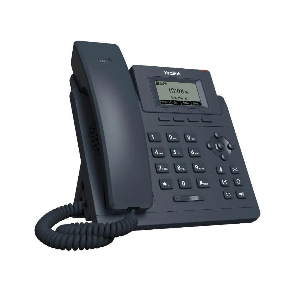 Imagem 2 de 3 do produto Telefone Yealink Sip T30p, Com Fonte IP, Display LCD