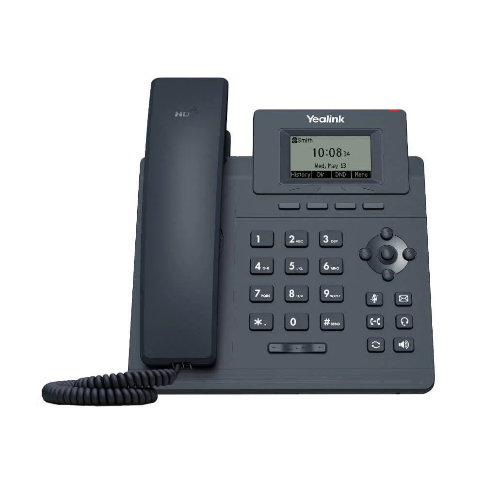 Imagem 3 de 3 do produto Telefone Yealink Sip T30p, Com Fonte IP, Display LCD