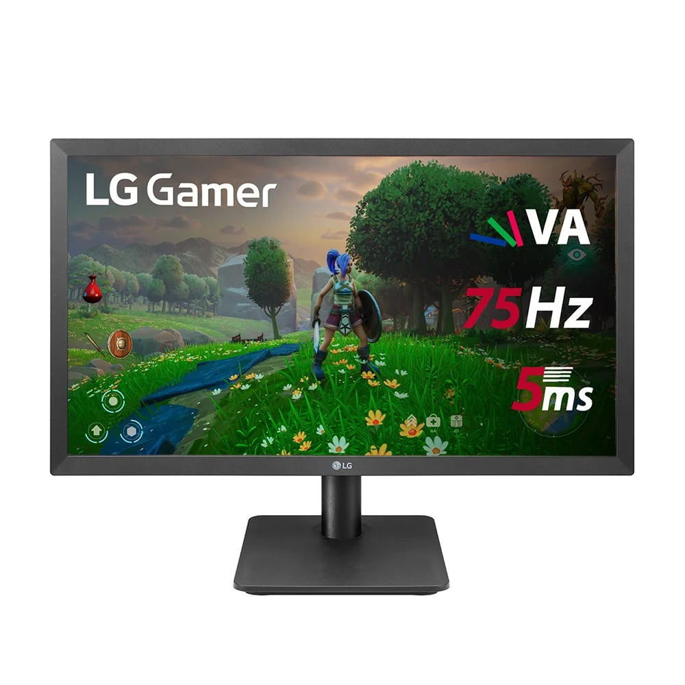Monitor Gamer LG 21,5" Full HD, 75Hz, 5Ms, HDMI, VA, Freesync - 22mp410-b