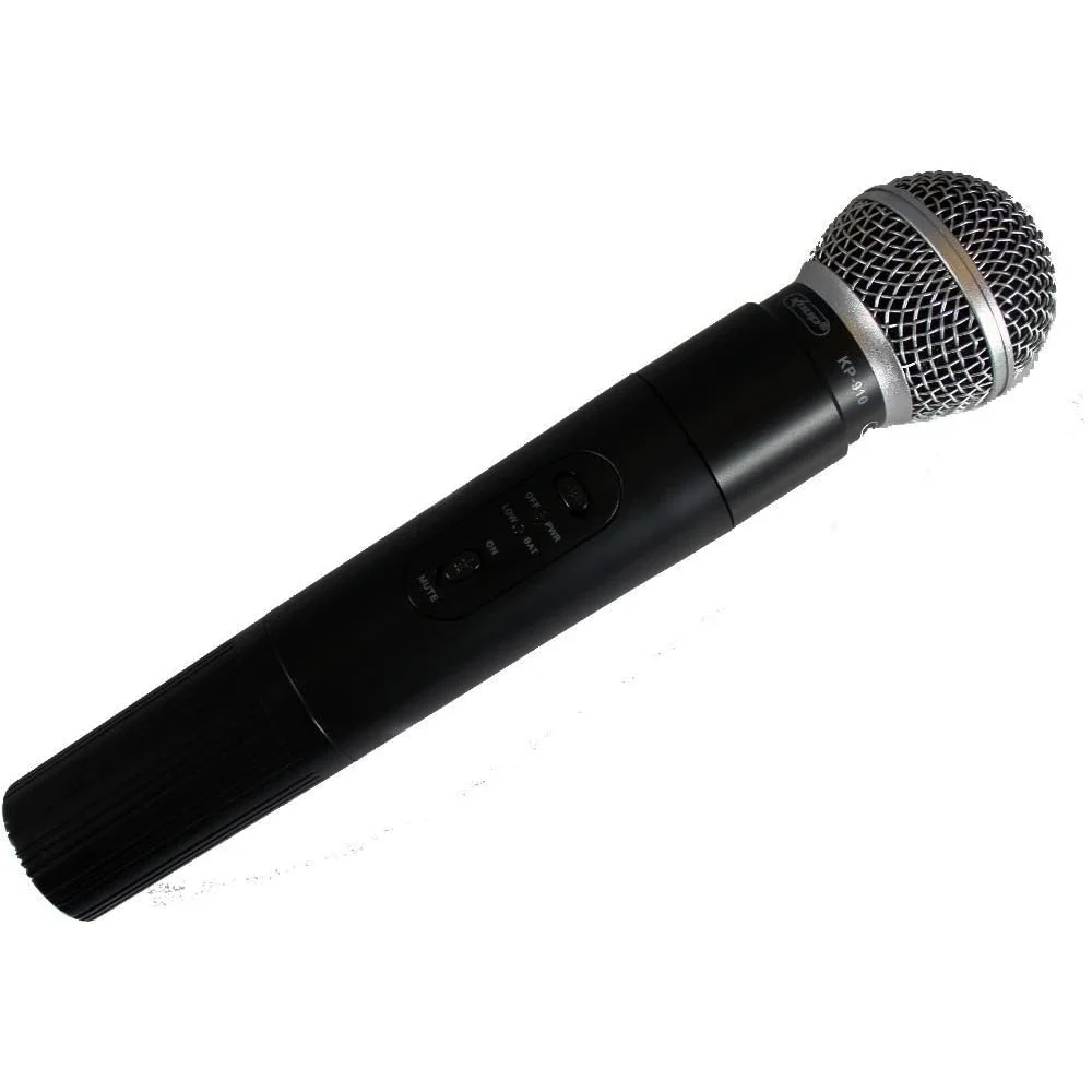 Imagem 4 de 5 do produto Microfone Sem Fio Knup Dinâmico, 175 MHz, VHF/UHF, Profissional - KP 910