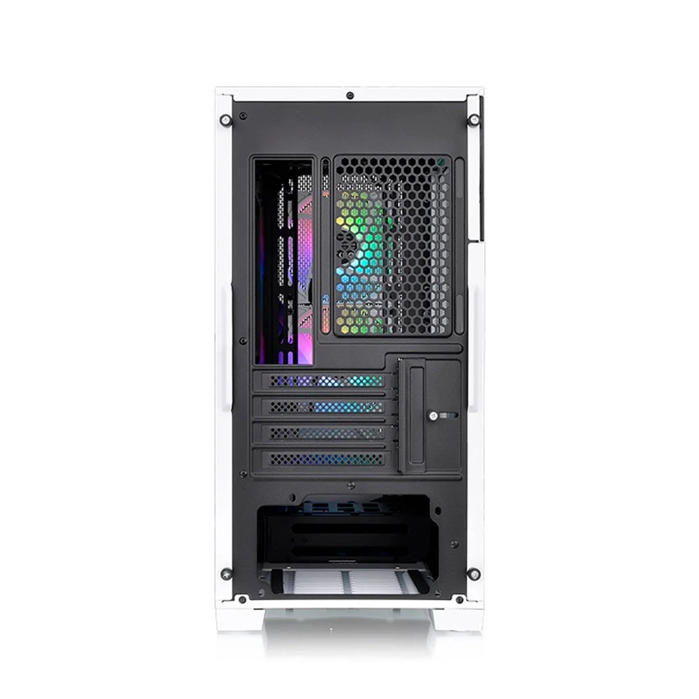 Imagem 3 de 5 do produto Gabinete Thermaltake Divider 170 TG Mid-Tower, ArGB, M-ATX, Vidro, 2 Fans, Snow - Ca1s400s6wn00