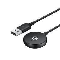 Carregador Gshield Wireless, AC 5V, 1Ah, 2.5W, P/ Samsung Galaxy Watch, Cabo USB 1M, Preto