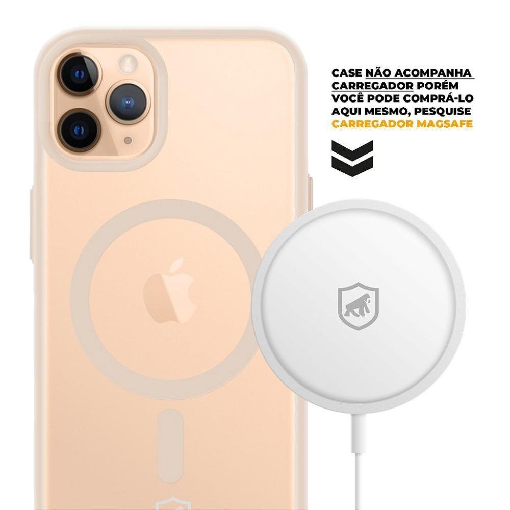 Imagem 3 de 4 do produto Capa Gshield Magsafe, Para Iphone 11 Pro Max - Rosa