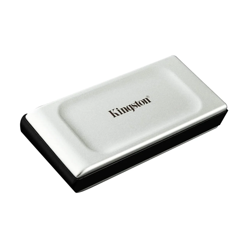 Imagem 2 de 5 do produto SSD Externo Kingston Xs2000, 1TB, USB-C 3.2, Leitura 2000MB/s, C/ Capa De Borracha - Sxs2000/1000g