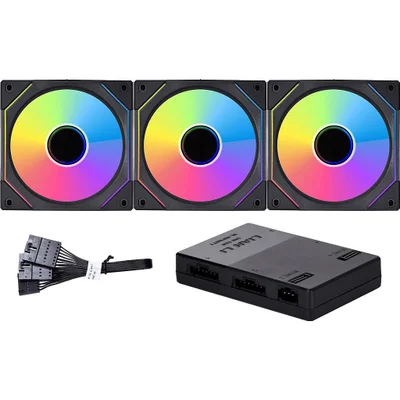 Cooler Fan Lian Li Uni Fan Sl-infinity Rgb 3in1, 3x120mm - Preto