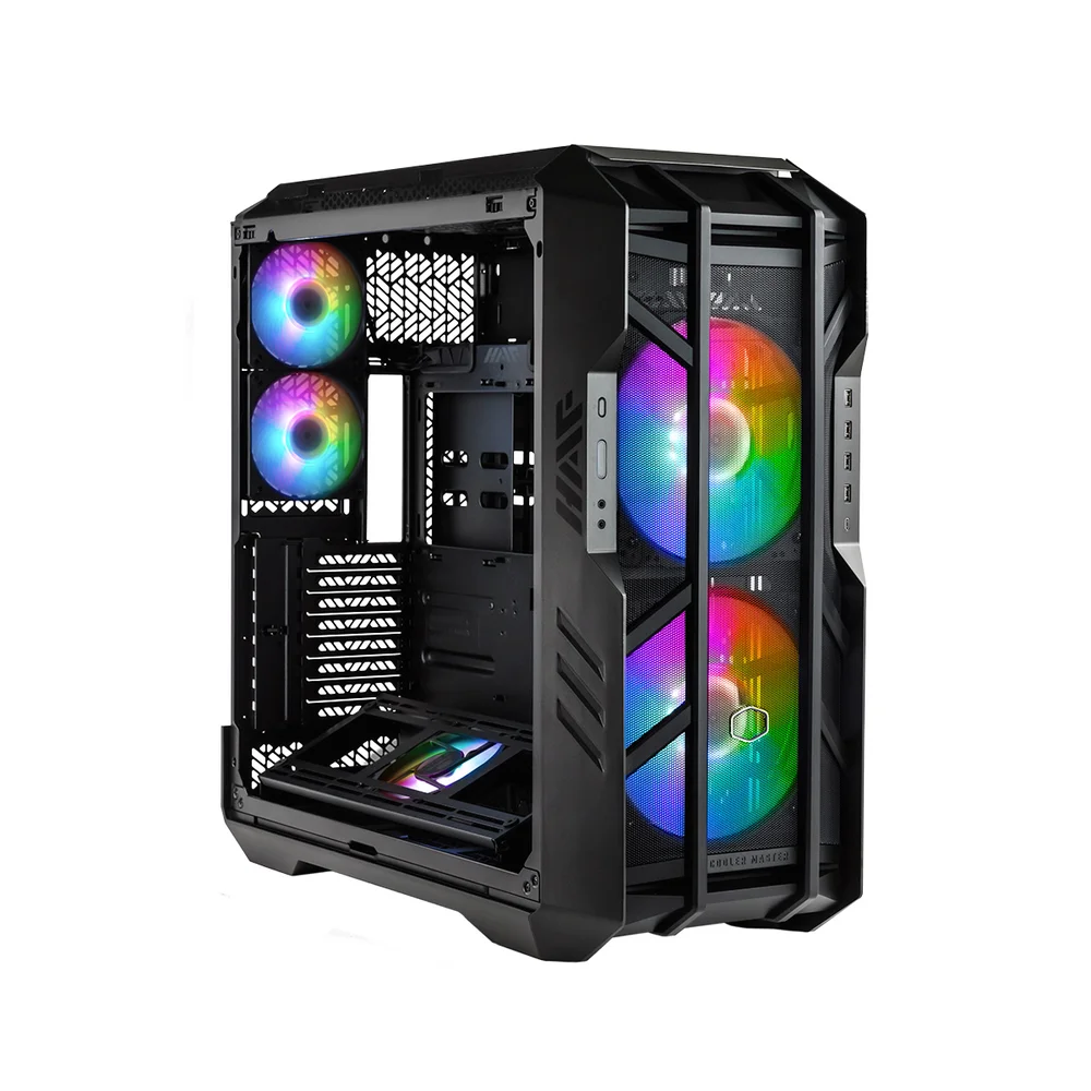 Imagem 2 de 5 do produto Gabinete Haf 700 - Full Tower - Lateral De Vidro Temperado - Cinza Titânio - H700-ignn-s00