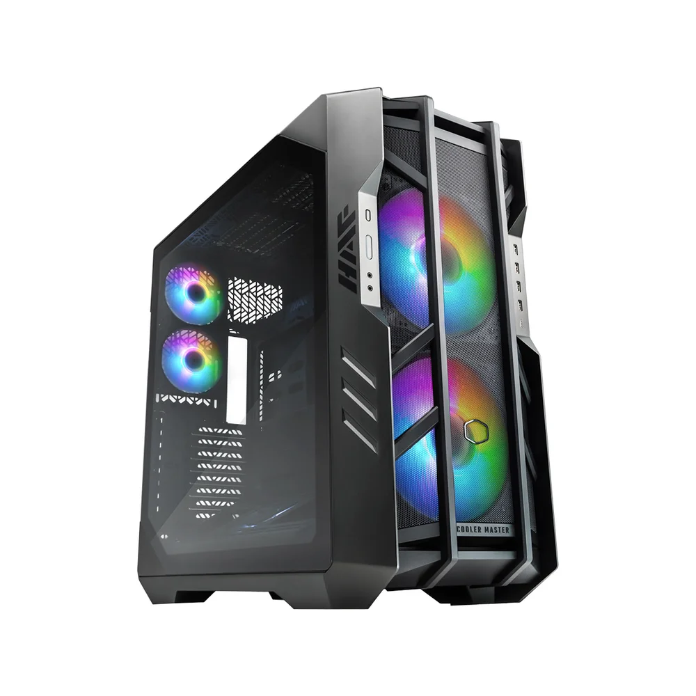 Imagem 3 de 5 do produto Gabinete Haf 700 - Full Tower - Lateral De Vidro Temperado - Cinza Titânio - H700-ignn-s00