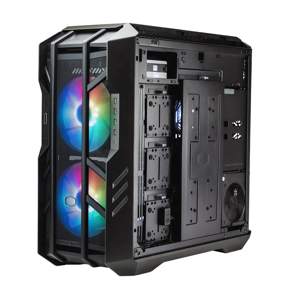 Imagem 4 de 5 do produto Gabinete Haf 700 - Full Tower - Lateral De Vidro Temperado - Cinza Titânio - H700-ignn-s00