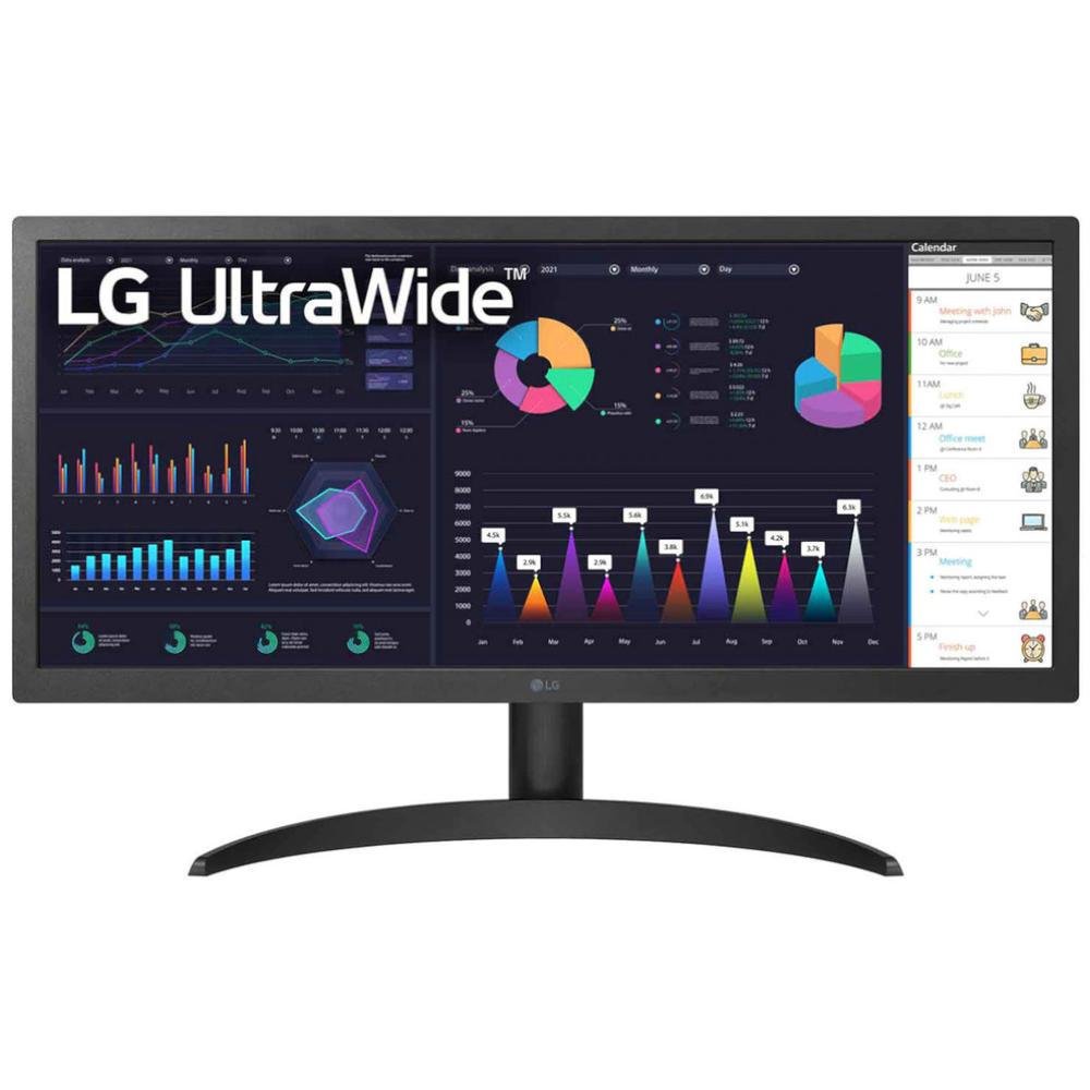 Monitor 26 Polegadas Monitor LG Ultrawide 26 Polegadas, Ips Full HD 21:9 (2560 X 1080 ...
