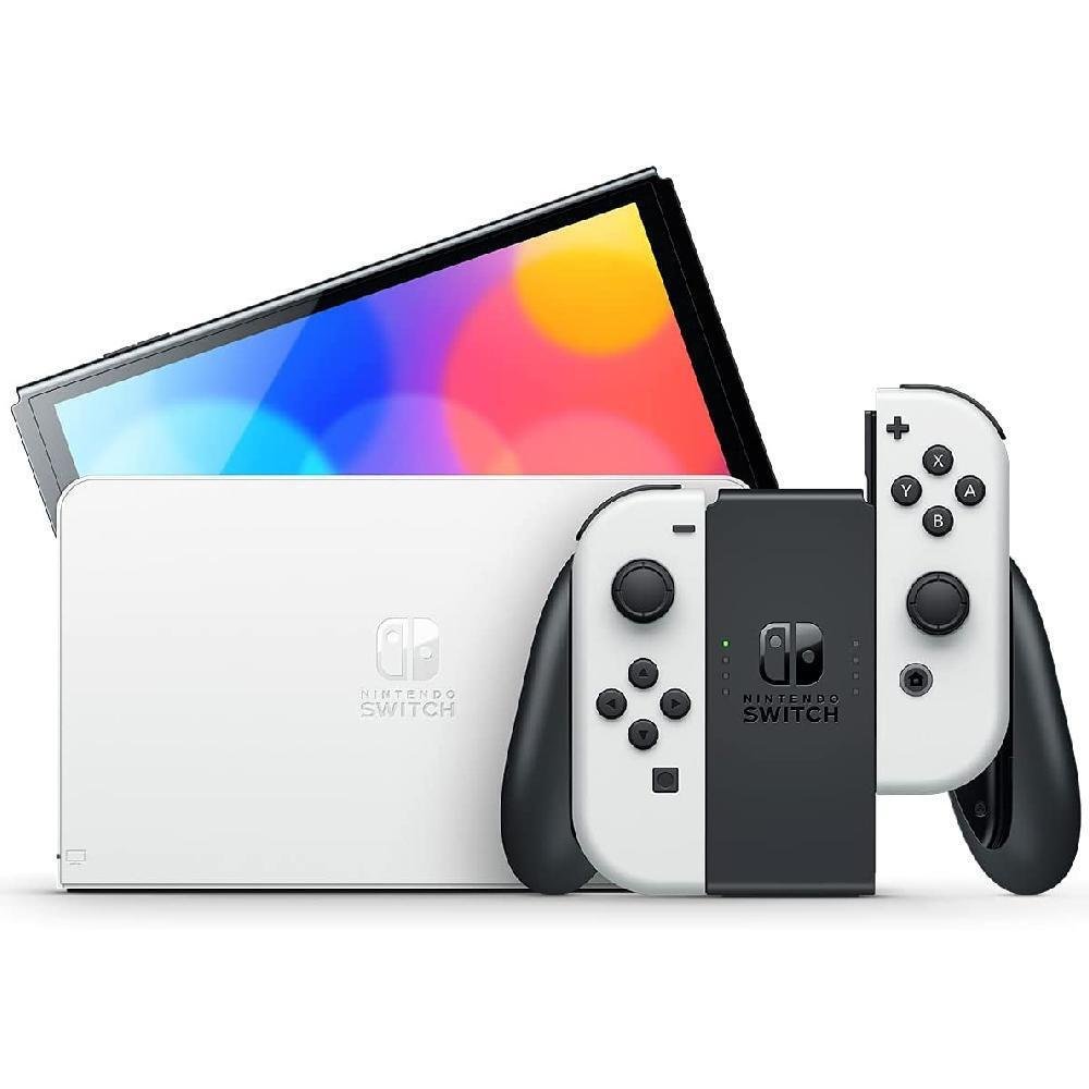Nintendo Switch OLEDモデル ホワイト Nintendo Switch (OLED Model) - White Joy Con (International