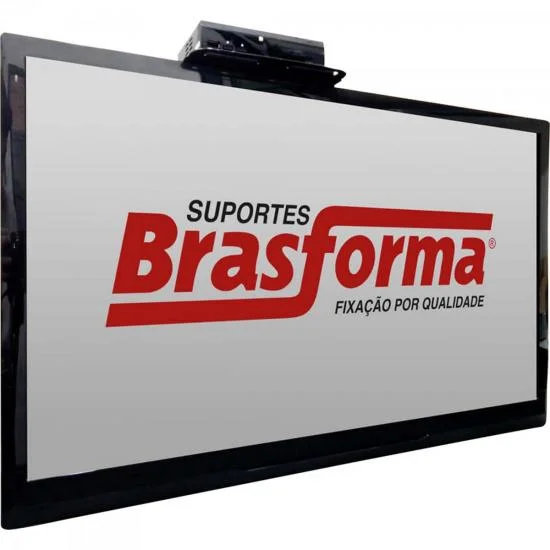 Imagem 3 de 5 do produto Suporte de Parede para DVD Brasforma, Preto - Advd1786x5