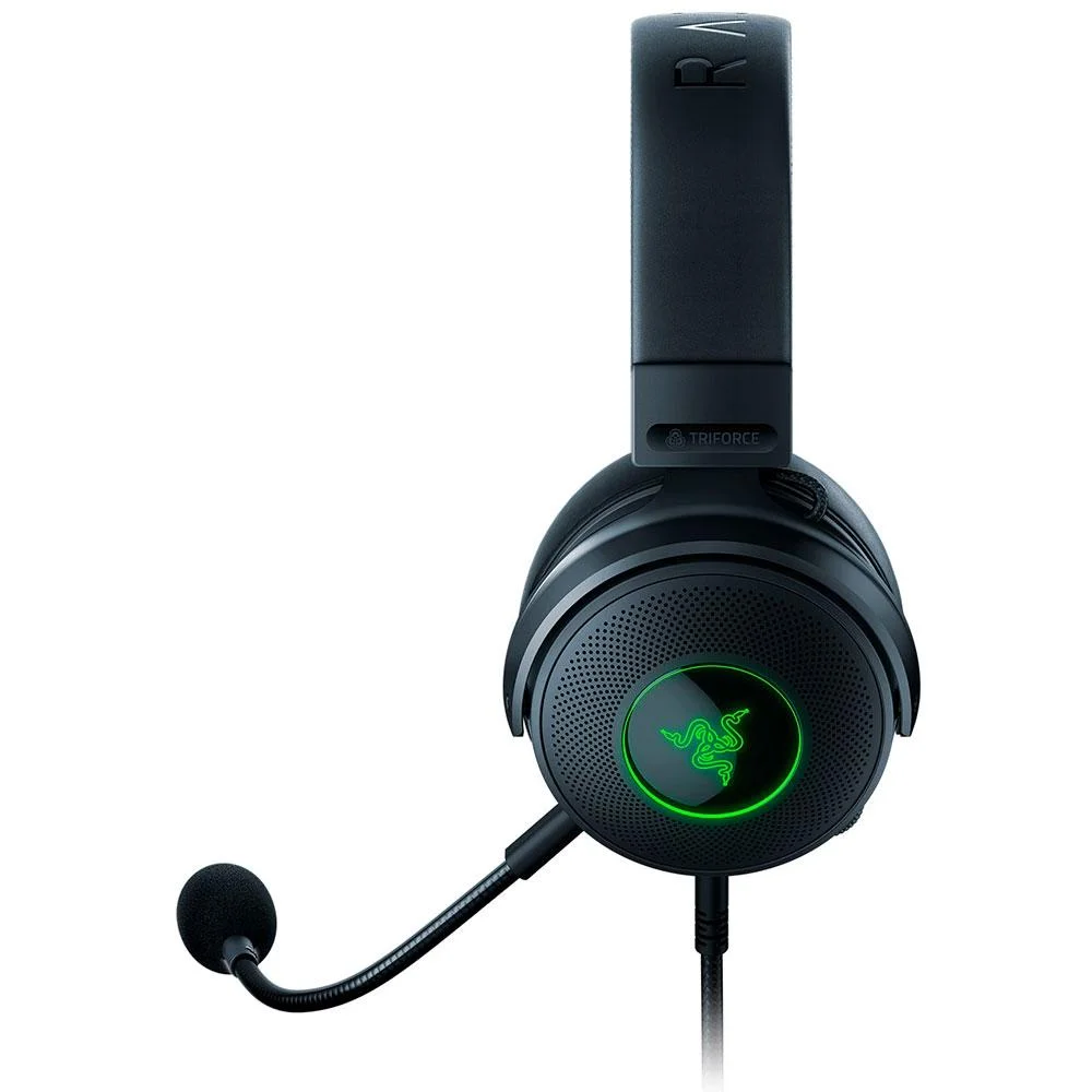 Headset Gamer Razer Kraken V3 HyperSense KaBuM