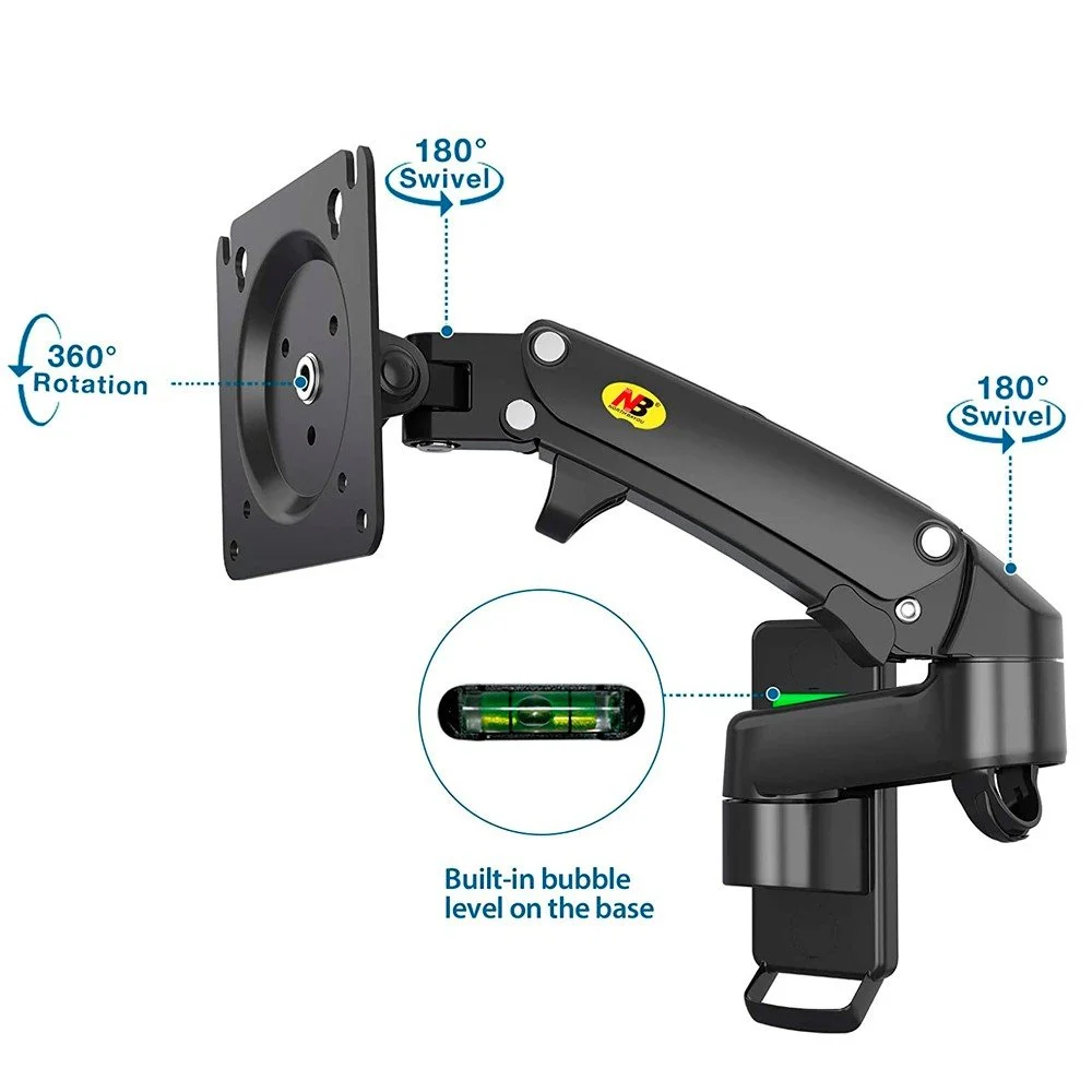 Imagem 4 de 5 do produto Suporte Articulado, Monitor 17 A 34, Ajuste Altura - F150 Nb
