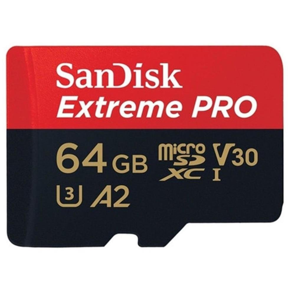 Cartão De Memória Sandisk Extreme Pro 64GB Cartão De Memória Sandisk Extreme Pro 64GB