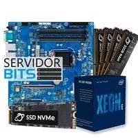 Kit - Intel Xeon + Gigabyte + Memória + SSD | KaBuM!