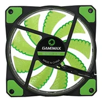 Cooler FAN Gamemax Gamer, 120mm, LED, Verde - GF12G 2