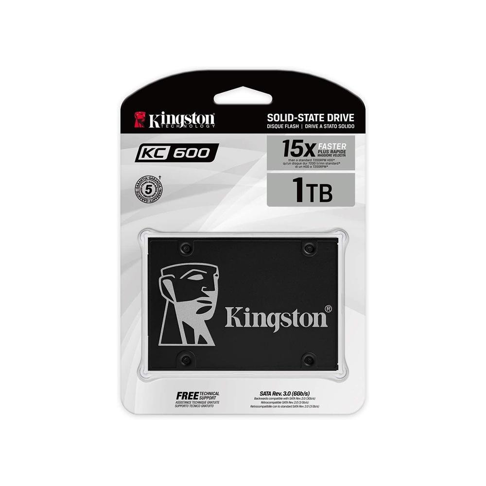SSD 1TB Sata Iii 2.5Polegadas Skc600/1024g Kingston
