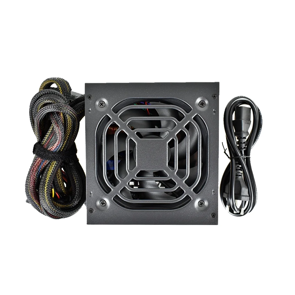 Imagem 4 de 4 do produto Fonte Evus Atx 500w Reais 20/24p 4 Sata Com Cabo Fe5wat